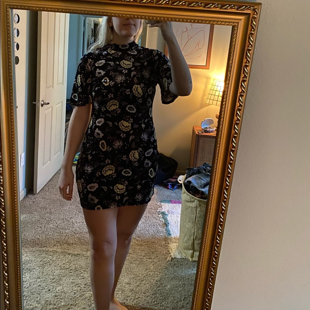 velvet dress